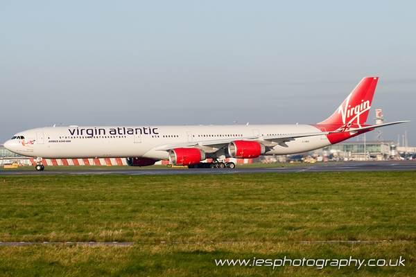 Virgin Atlantic VIR 0006.jpg - Virgin Atlantic Airbus A340-600 - Order a Print Below or email info@iesphotography.co.uk for other usage